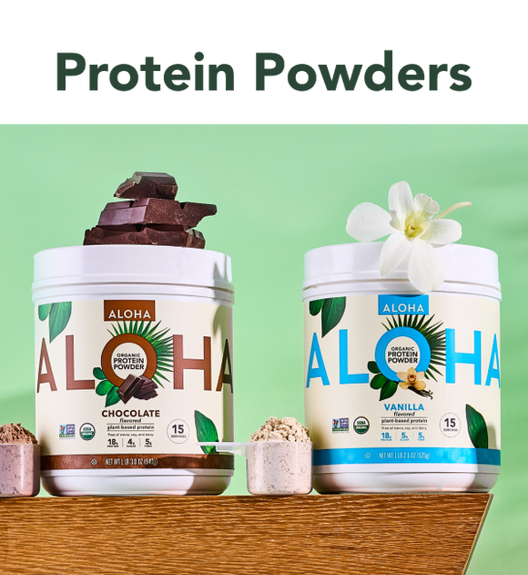 ALOHA Plant-Based Protein Powders